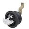 Perko 1092DP4BLK  Non-Locking Latch 1/8" 3/4" /Carpeted Surface Fits 2-1/2" Hole -1/2" 3" Bar 1092DP4BLK - alternate 1
